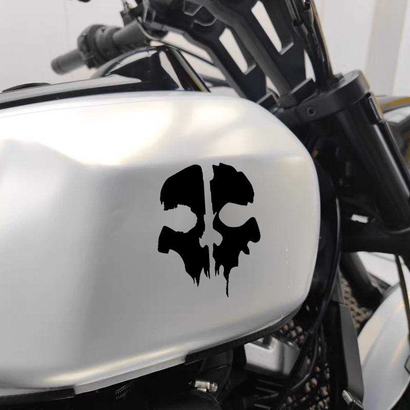 オートバイ用のスケルトンステッカー,モトクロス用のスカルステ - Skull Cap Helmet Liner のレビューと価格