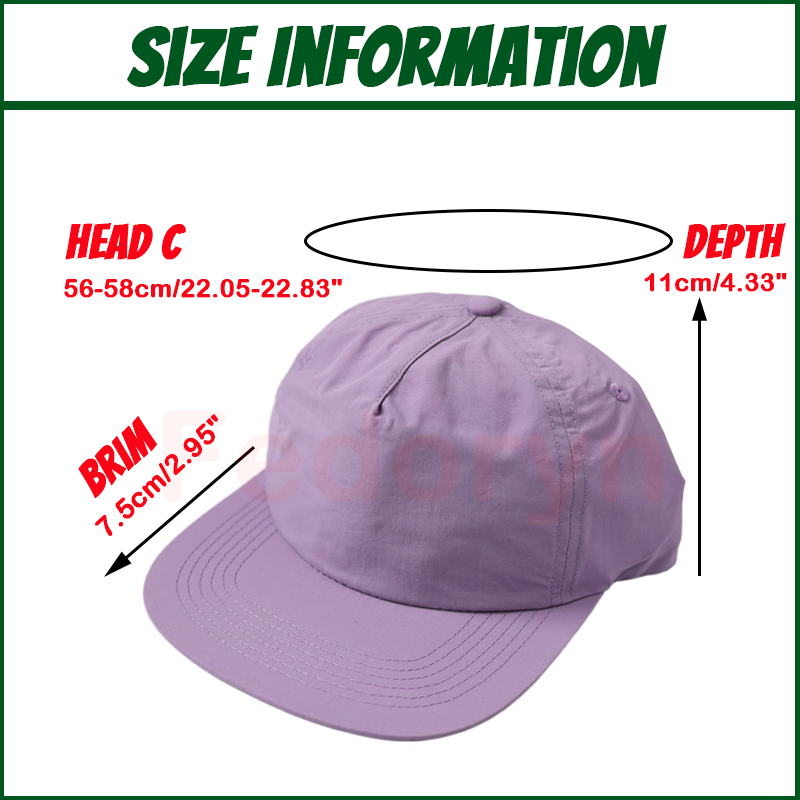 Fedoryn カスタム刺繍野球帽 フラットブリム ソフトト - Snapback Hat Flat のレビューと価格