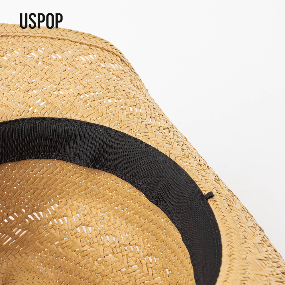 USPOP 女性夏用ストローカウボーイハット手織り紙ストロー - Cowboy Hat Straw のレビューと価格