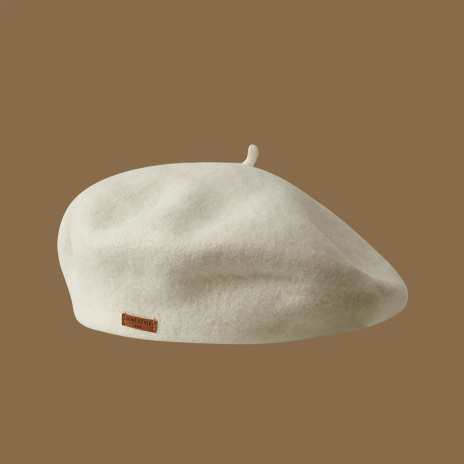 ベレー帽 チックな冬の女性用帽子 暖かいウール フレンチスタ - Beret French Wool のレビューと価格