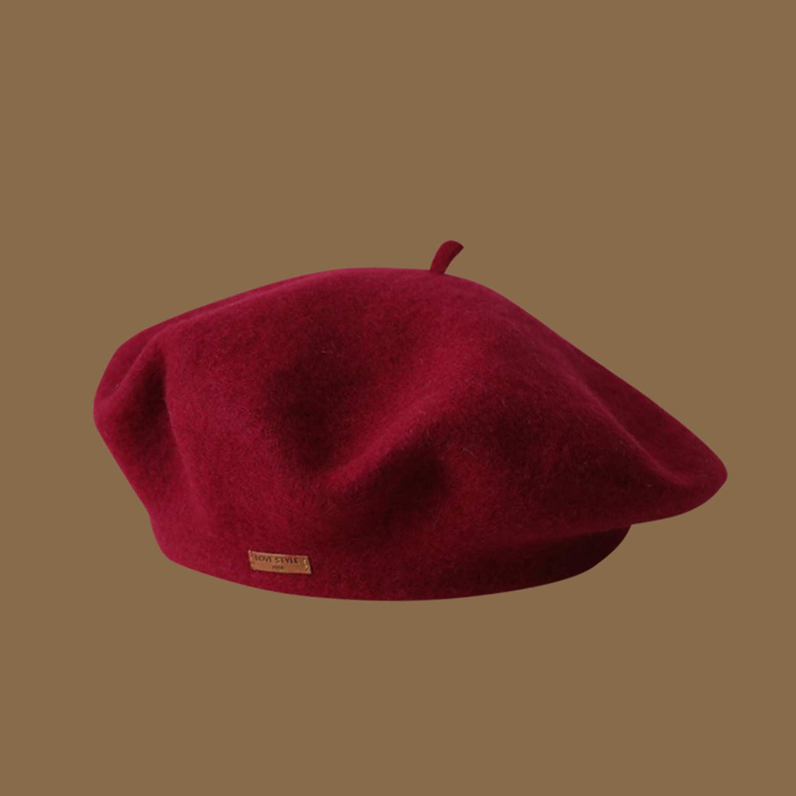 ベレー帽 チックな冬の女性用帽子 暖かいウール フレンチスタ - Beret French Wool のレビューと価格