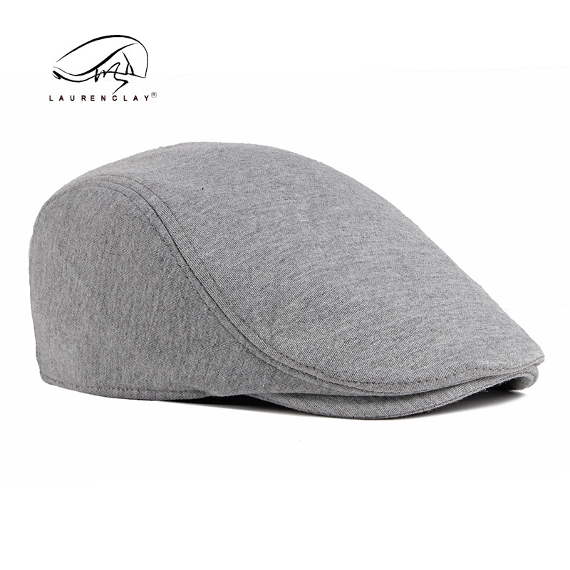 メンズウールブレンドフラットキャップ、ヘリンボーンツイードハ - Newsboy Cap Ivy のレビューと価格