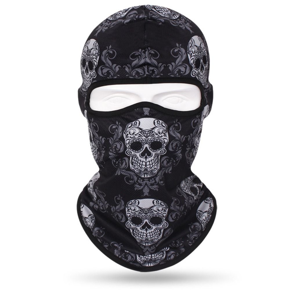 ヘルメットライナー スカルプリント ウィンドキャップ マスク - Skull Cap Helmet Liner のレビューと価格